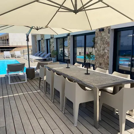 Pura Corsica With Sea View And Private Pool 孔卡