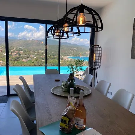 Pura Corsica With Sea View And Private Pool