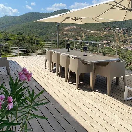 Pura Corsica With Sea View And Private Pool Vila Conca