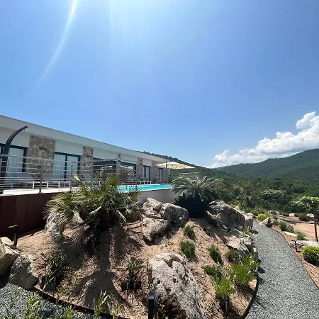 Pura Corsica With Sea View And Private Pool Vila *