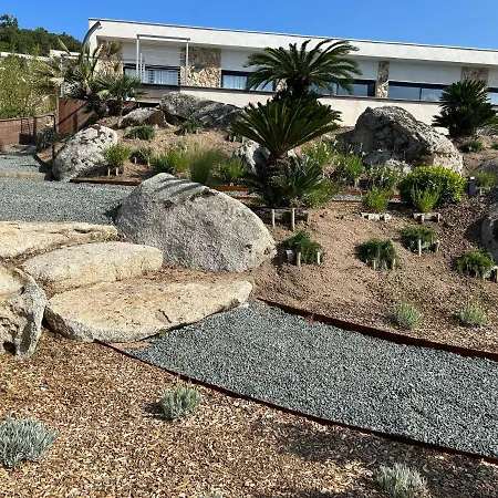 Pura Corsica With Sea View And Private Pool 孔卡