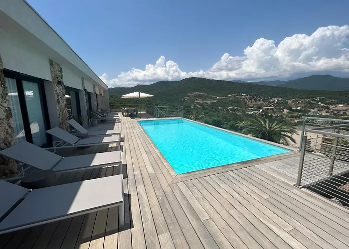 Pura Corsica With Sea View And Private Pool Villa Conca