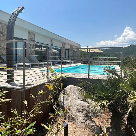 Pura Corsica With Sea View And Private Pool فيلة