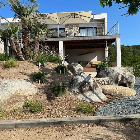 Pura Corsica With Sea View And Private Pool فيلة *