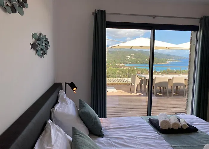 Pura Corsica With Sea View And Private Pool Vila