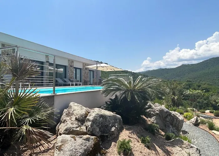 Pura Corsica With Sea View And Private Pool * 콩카