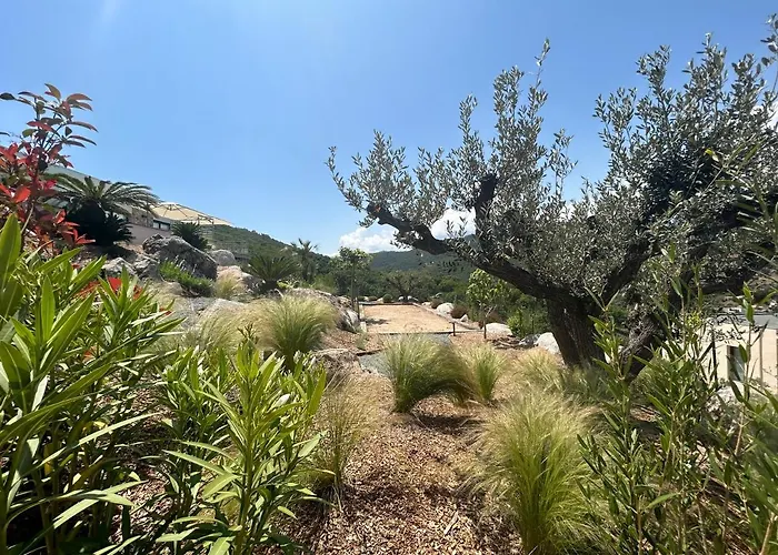 Pura Corsica With Sea View And Private Pool 빌라